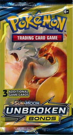 Pokemon: Unbroken Bonds Mini Booster Pack (3 Additional Game Cards Per Pack)