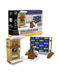 OYO Sports - NHL Team Locker Room - Interview Set Buildable Mini Figure - 115 pcs