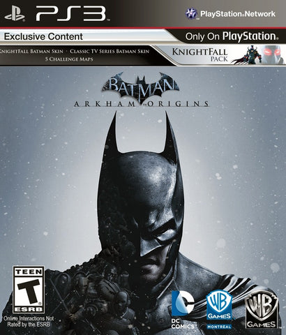 Batman: Arkham Origins - PS3 (Pre-owned)