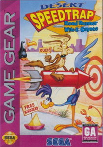 Desert Speedtrap Starring Road Runner and Wile E Coyote - Game Gear (Pre-owned)