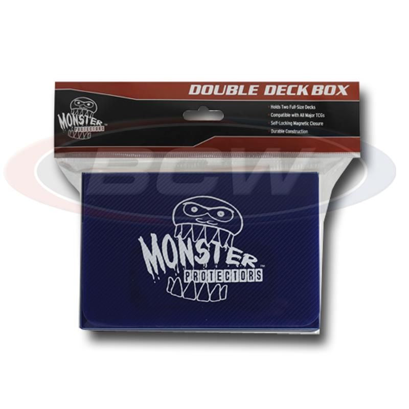 Monster Protectors: Double Deck Box - Matte Blue