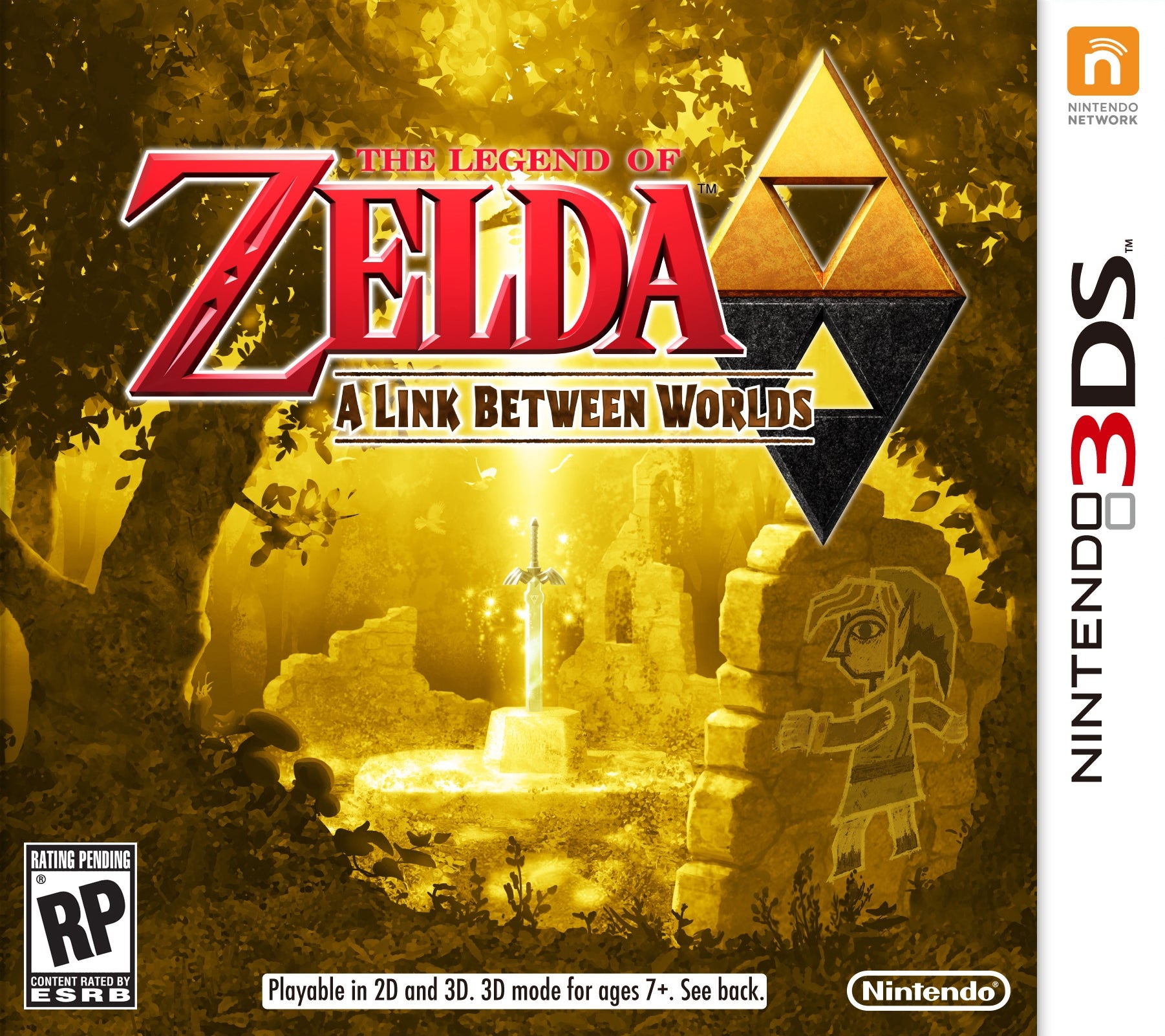 The Legend of Zelda: A Link Between Worlds - 3DS (Pre-owned)