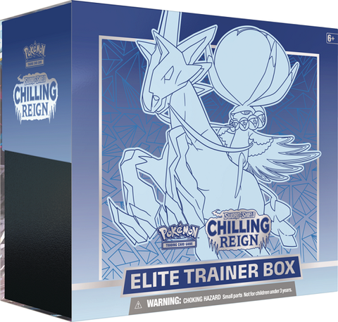 Pokemon Chilling Reign Elite Trainer Box - Ice Rider Calyrex