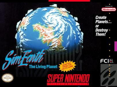 SimEarth the Living Planet - SNES (Pre-owned)