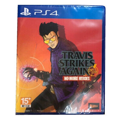 Travis Strikes Again No More Heroes: Complete Edition [ASIA IMPORT, English Voice and Subtitles] - PS4