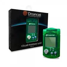 Official Sega Dreamcast VMU Virtual Memory Unit - Green [OEM]