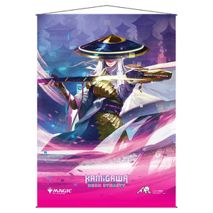 Ultra Pro - Magic the Gathering: Kamigawa Neon Dynasty Wall Scroll Gideon for Magic