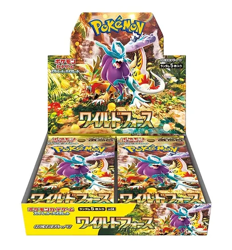 Pokemon Scarlet & Violet: Wild Force SV5K - Booster Box (Japanese 