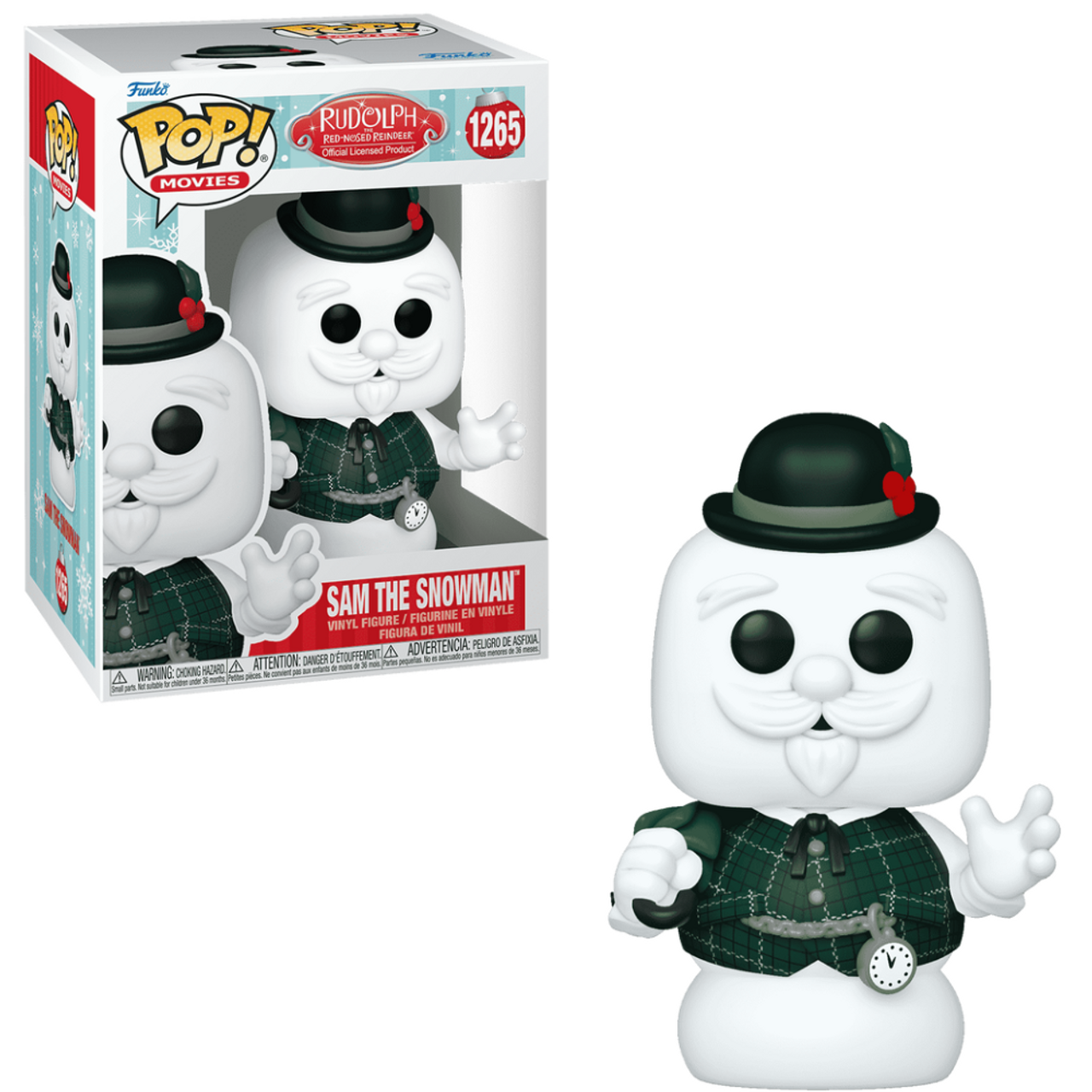 Funko POP! Movies: Rudolph the Red-Nosed Reindeer - Sam the Snowman #1265 Vinyl Figure