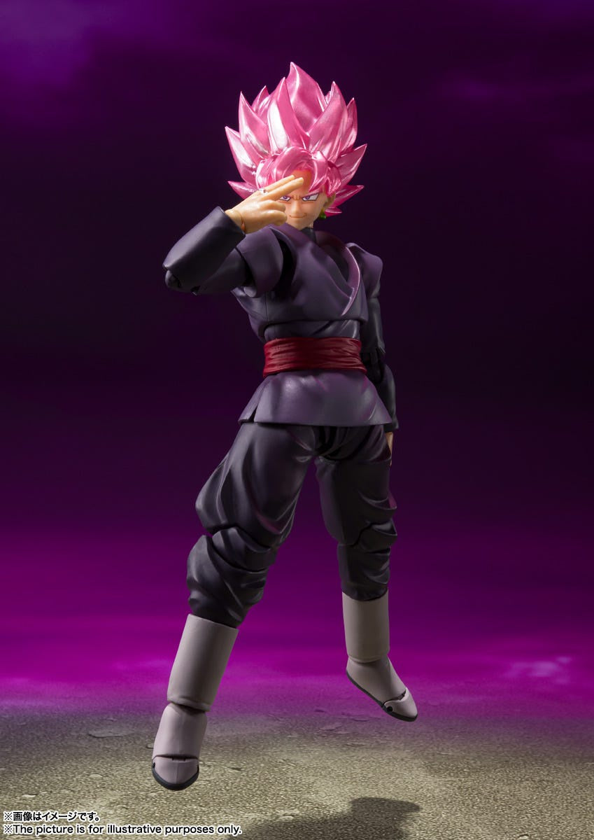 Bandai Spirits S.H.Figuarts, Goku Black Super Saiyan Rose - 'Dragon Ball Super'