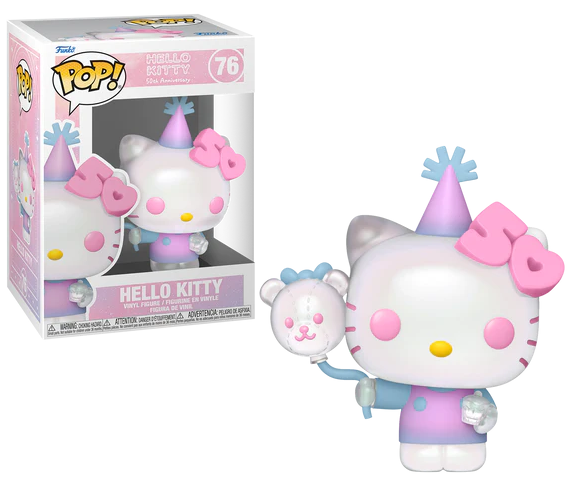Funko POP! Hello Kitty 50th Anniversary - Hello Kitty with Balloons #76 Vinyl Figure