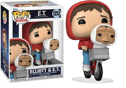 Funko POP! Movies: E.T. The Extra Terrestrial - Elliot & E.T. #1252 Vinyl Figure