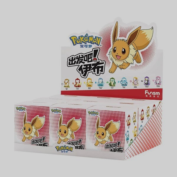 Pokemon Eeveelution Ornament Series Blind Box (Display of 9)
