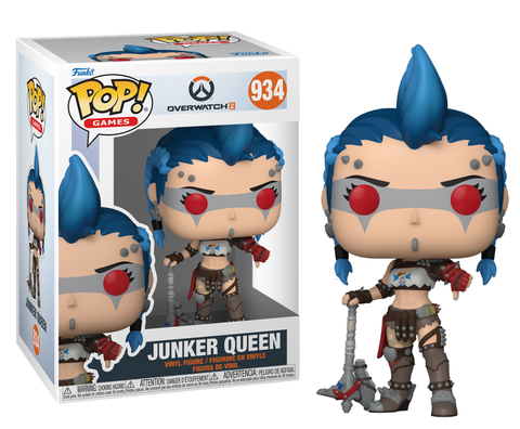 Funko POP! Games: Overwatch 2 - Junker Queen #934 Vinyl Figure