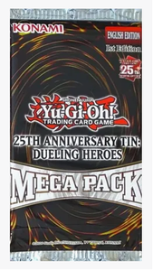 Yu-Gi-Oh! 25th Anniversary Tin: Dueling Heroes Mega Pack 1st Edition