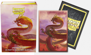 Dragon Shield - Japanese Small Size Matte Dual Art Sleeves 60ct - Year Of Dragon 2024