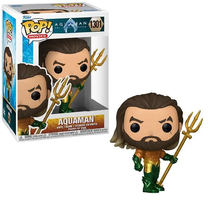 Funko POP! Movies: DC Aquaman and the Lost Kingdom - Aquaman #1301 Vinyl Figure