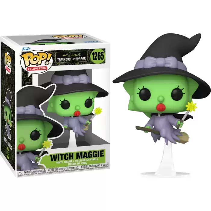 Funko POP! Television: The Simpsons Treehouse of Horror - Witch Maggie #1265 Vinyl Figure