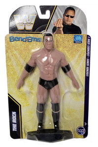 Bend-Ems WWE Legends Series 5" Figure - The Rock (Box Wear)