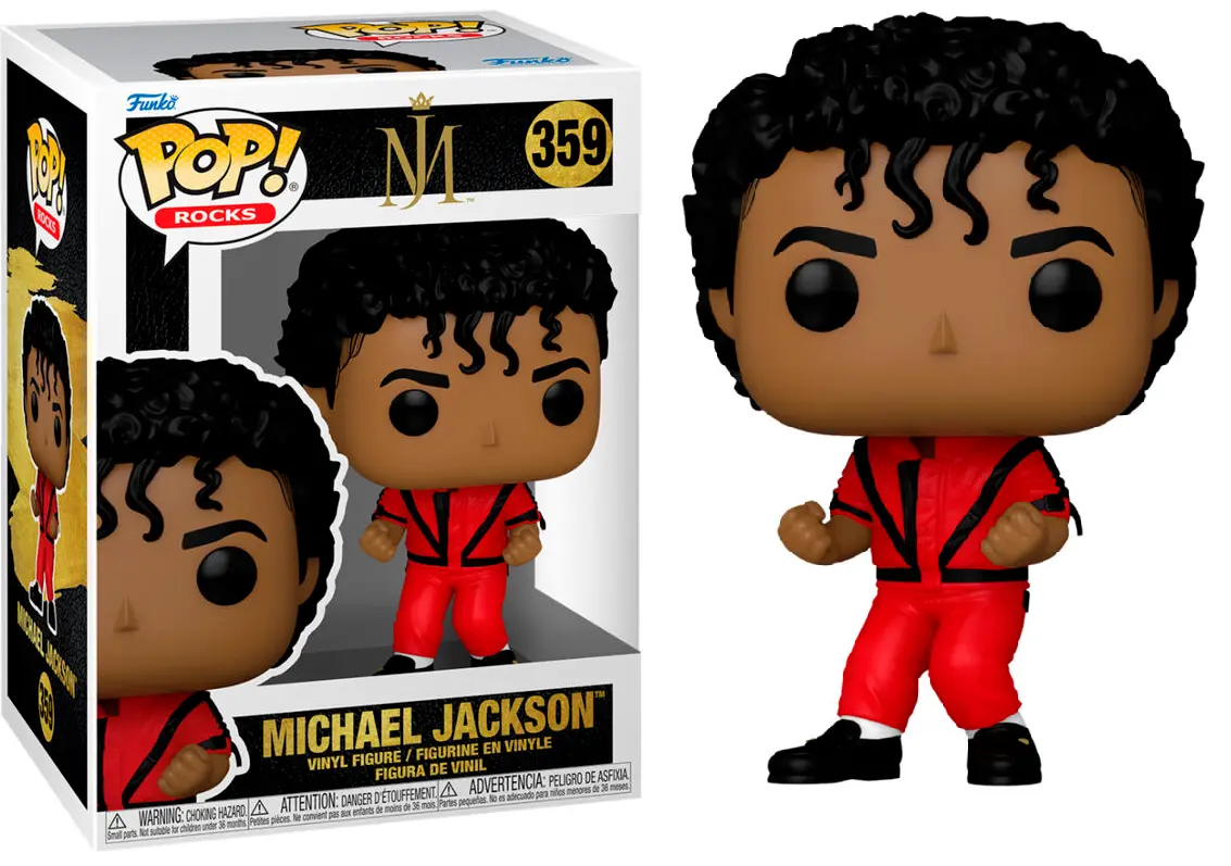 Funko POP! Rocks: MJ - Michael Jackson (Thriller) #359 Vinyl Figure