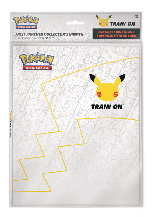 Pokemon: First Partner Collector's Binder (Contains 1 Binder and 1 Oversize Pikachu Card)