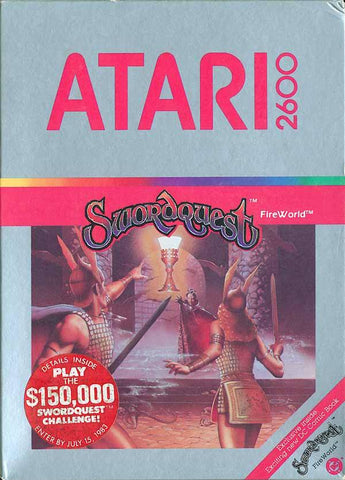 Swordquest: FireWorld - Atari 2600 (Pre-owned)