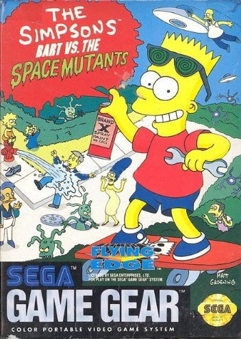 Simpsons: Bart vs. the Space Mutants - Game Gear (Pre-owned)