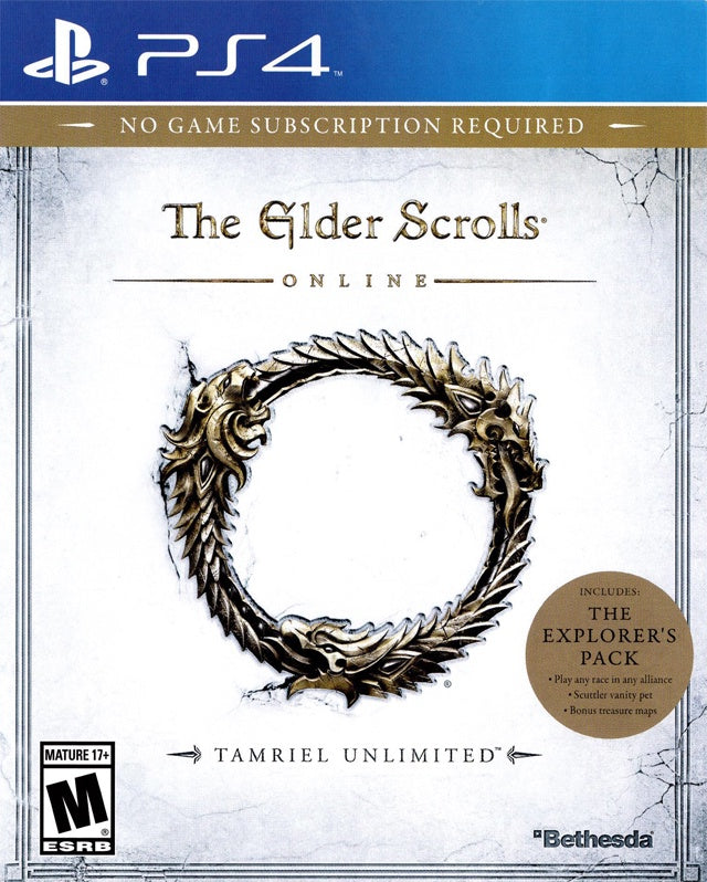 The Elder Scrolls Online: Tamriel Unlimited - PS4 (Pre-owned)