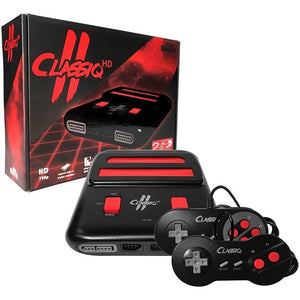 CLASSIQ 2 HD BLACK/RED NES/SNES NTSC/PAL SYSTEM [OLD SKOOL]