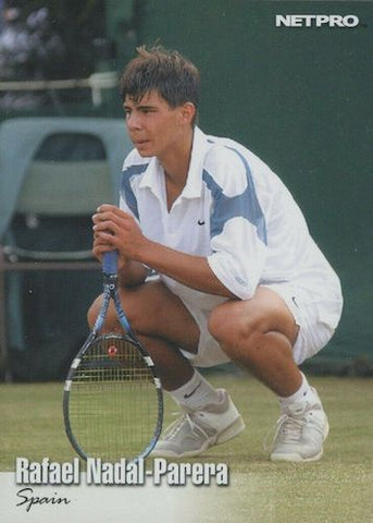 2003 NetPro #70 Rafael Nadal RC Rookie Card