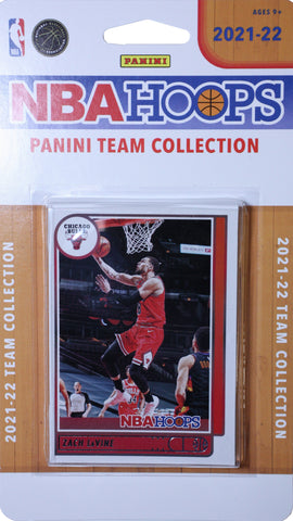 2021-22 Panini NBA Hoops Basketball Team Collection Set - Chicago Bulls