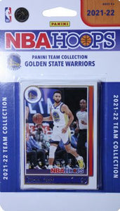2021-22 Panini NBA Hoops Basketball Team Collection Set - Golden State Warriors (Box Damage)