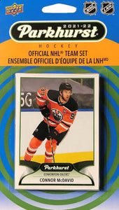 2021-22 Parkhurst Hockey Official NHL Team Set - Edmonton Oilers