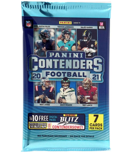 2021 Panini Contenders Football Blaster Pack (7 Cards Per Pack)