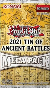 Yu-Gi-Oh! 2021 Tin of Ancient Battles Booster Pack