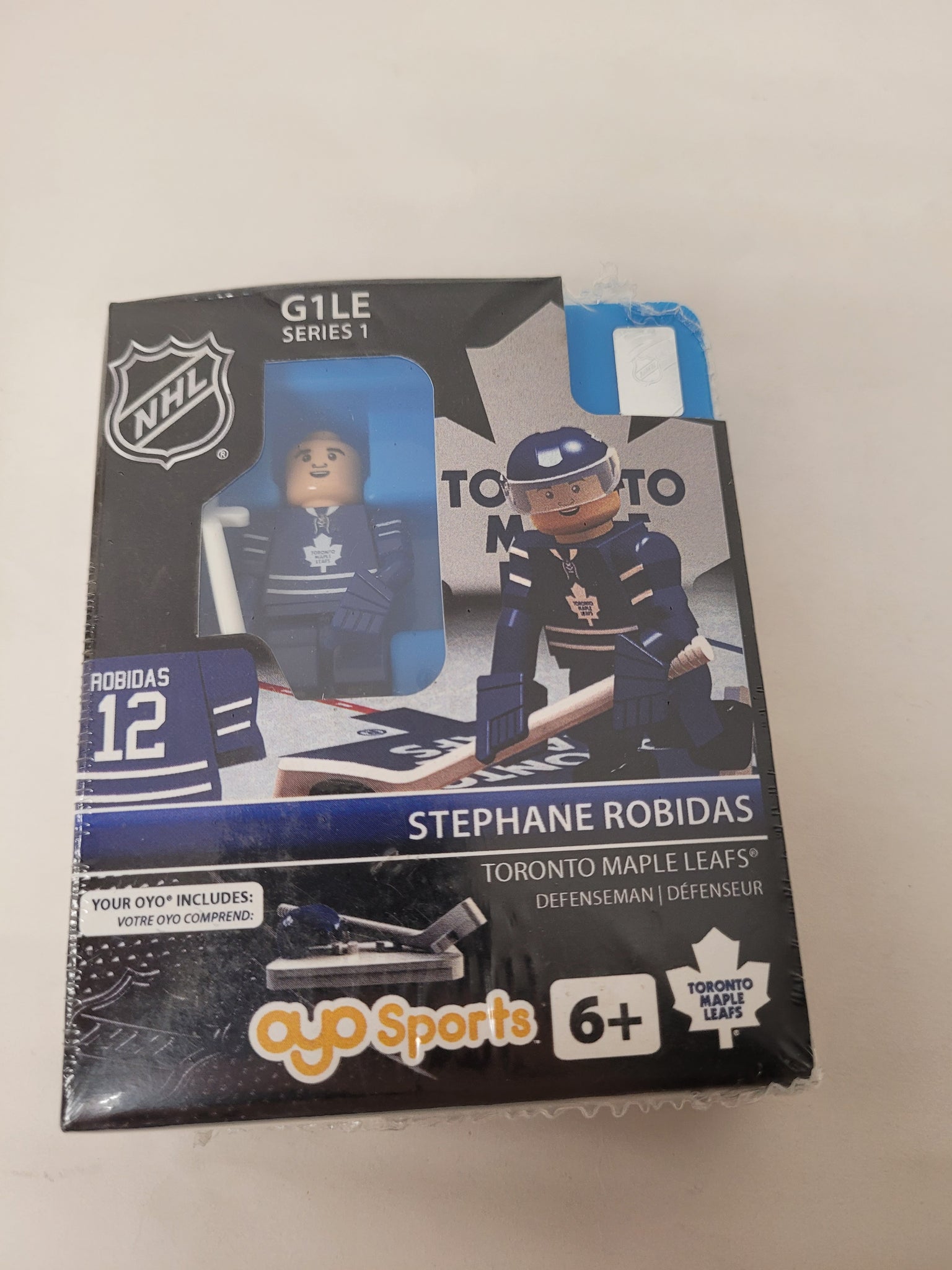 OYO Mini Figure - Toronto Maple Leafs NHL - Stephane Robidas (Blue Jersey)