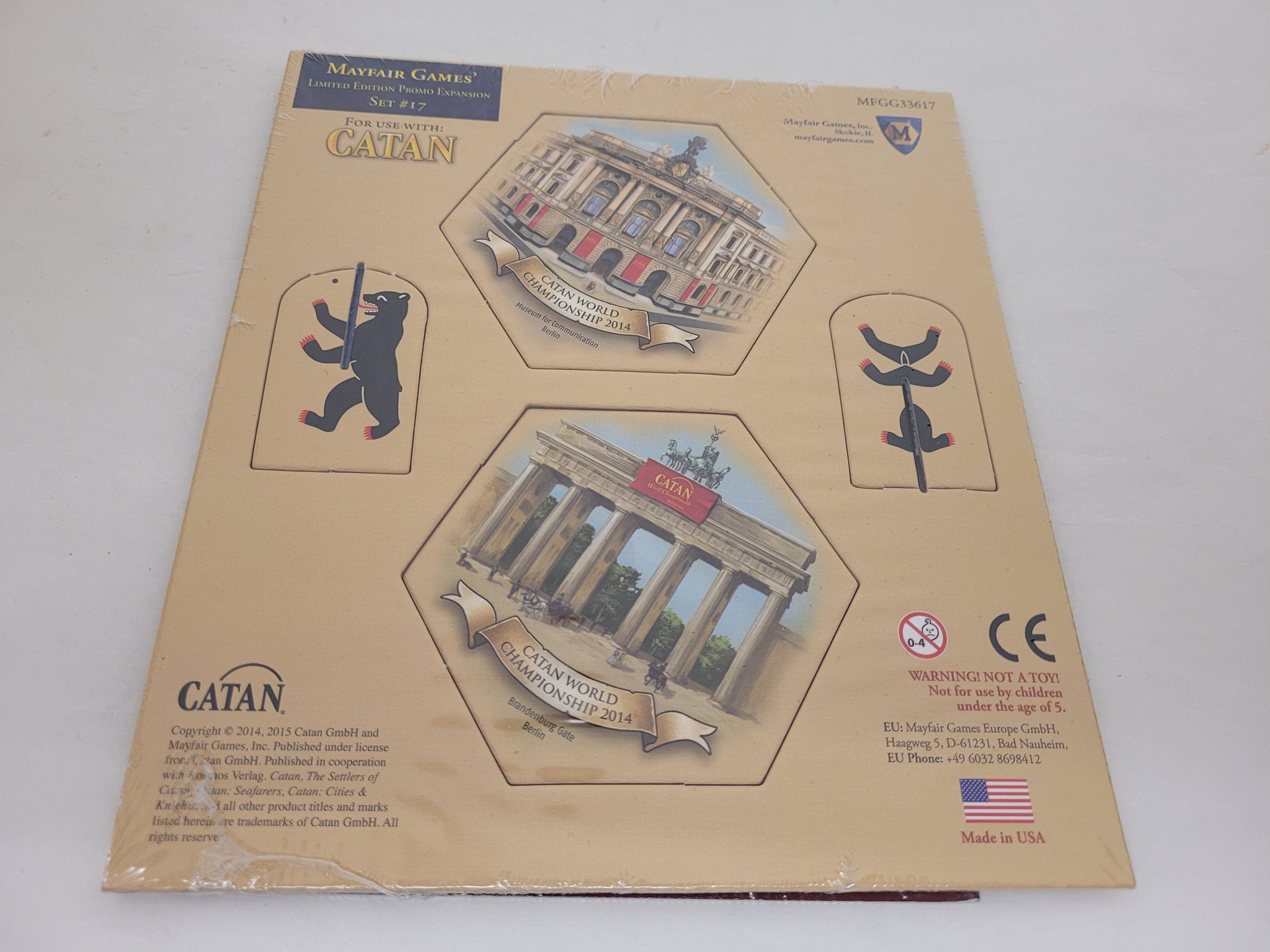 Catan: Special World Championship Berlin 2014 Expansion Set #17