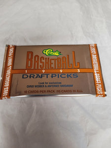 1993 Classic Basketball Draft Picks Booster Pack (10 Cards Per Pack)