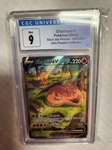 Charizard V - Black Star Alternate Art Promo Card - SWSH260