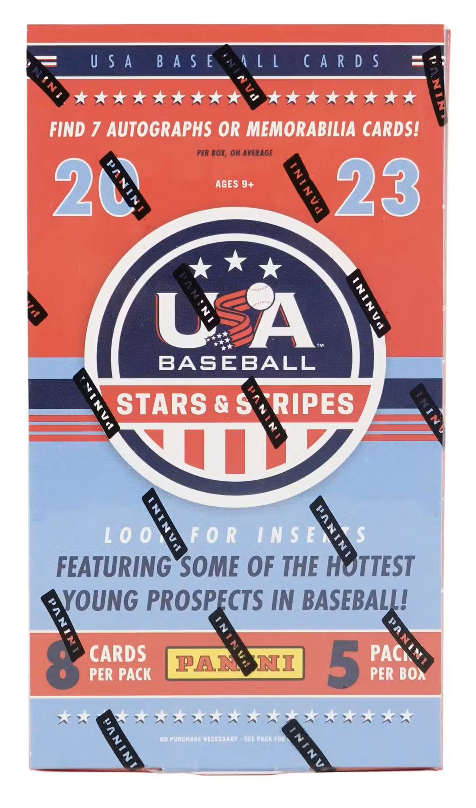 2023 Panini USA Baseball Stars & Stripes Hobby Box
