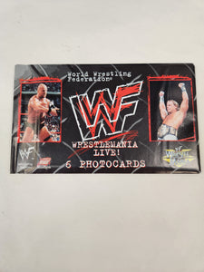 1999 WWF Wrestlemania Live! Comic Images Titan Sports 4" x 6" Photocards Pack (6 Photocards Per Pack)