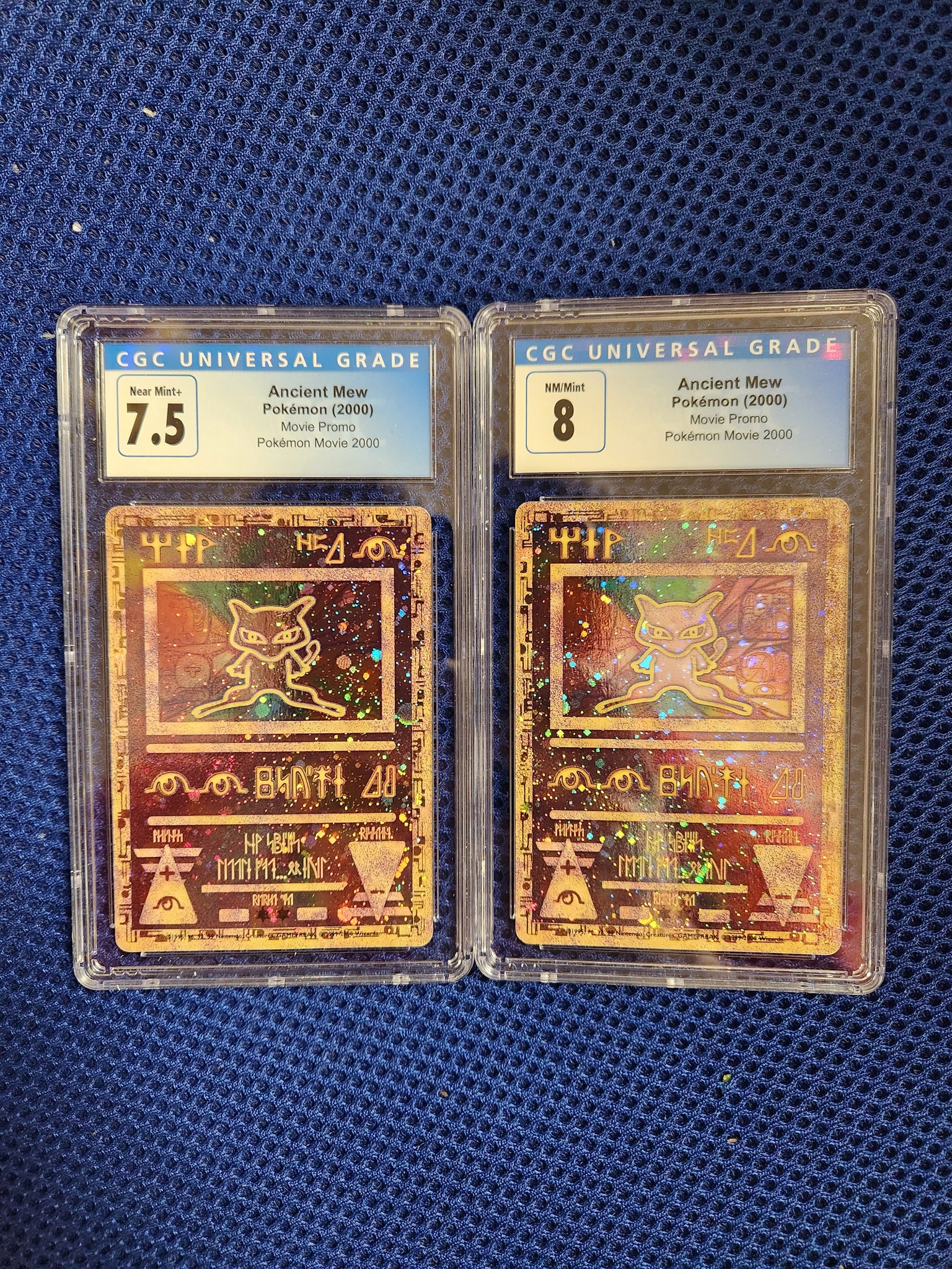 Ancient Mew Pokemon (2000) Movie Promo 2000 - CGC Graded 7 to 8.5 (R A & C Games Ancient Mew Pokemon (2000) Movie Promo 2000 - CGC Graded 7 to 8.5 (R A & C Games