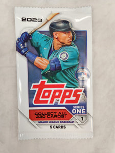 2023 Topps Series 1 Baseball Pack (5 Cards Per Pack)