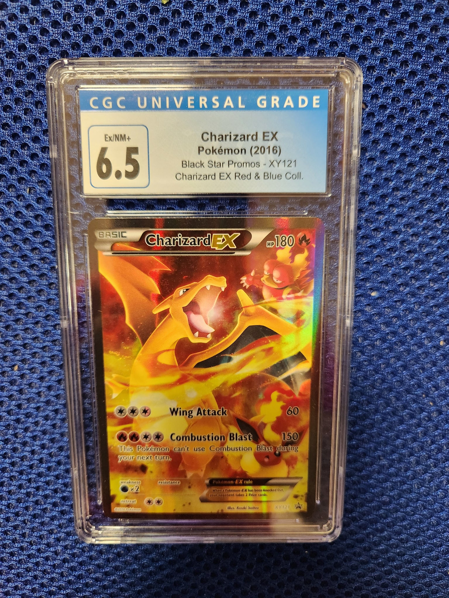 charizard ex pokemon card 2016 Charizard EX - Pokemon (2016) Black Star Promos - XY121