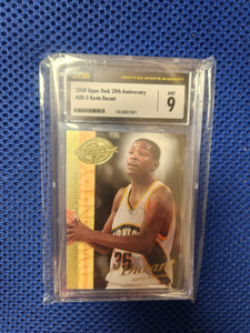 2008 Upper Deck 20th Anniversary #UD5 Kevin Durant (CSG Graded 9)