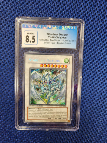 Stardust Dragon - Yu-Gi-Oh! (2008) - Collectible Tins Wave 1 - CT05-EN001 - Secret Rare - Limited Edition