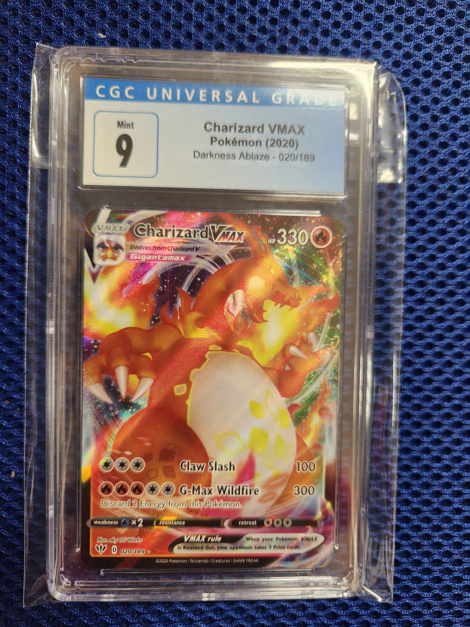 pokemon tcg darkness ablaze 020 189 charizard vmax card Charizard VMAX - Pokemon (2020) Darkness Ablaze - 020/189
