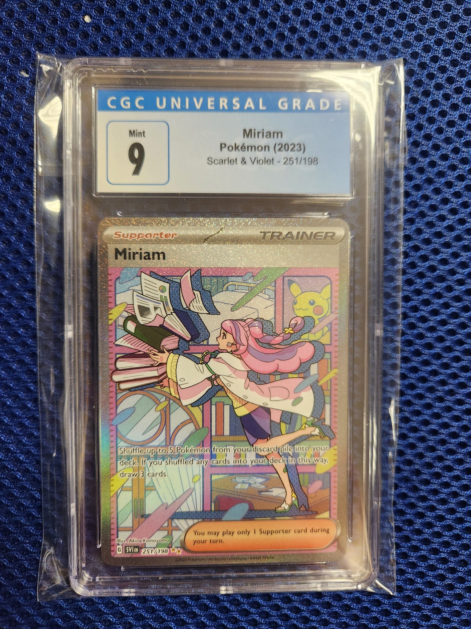 Miriam - Pokemon (2023) - Scarlet & Violet - 251/198 - Special Illustr A & C Games Miriam - Pokemon (2023) - Scarlet & Violet - 251/198 - Special Illustr A & C Games