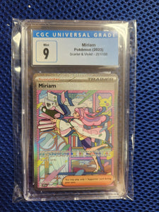 pokemon tcg scarlet and violet 251 198 miriam trainer card Miriam - Pokemon (2023) - Scarlet & Violet - 251/198