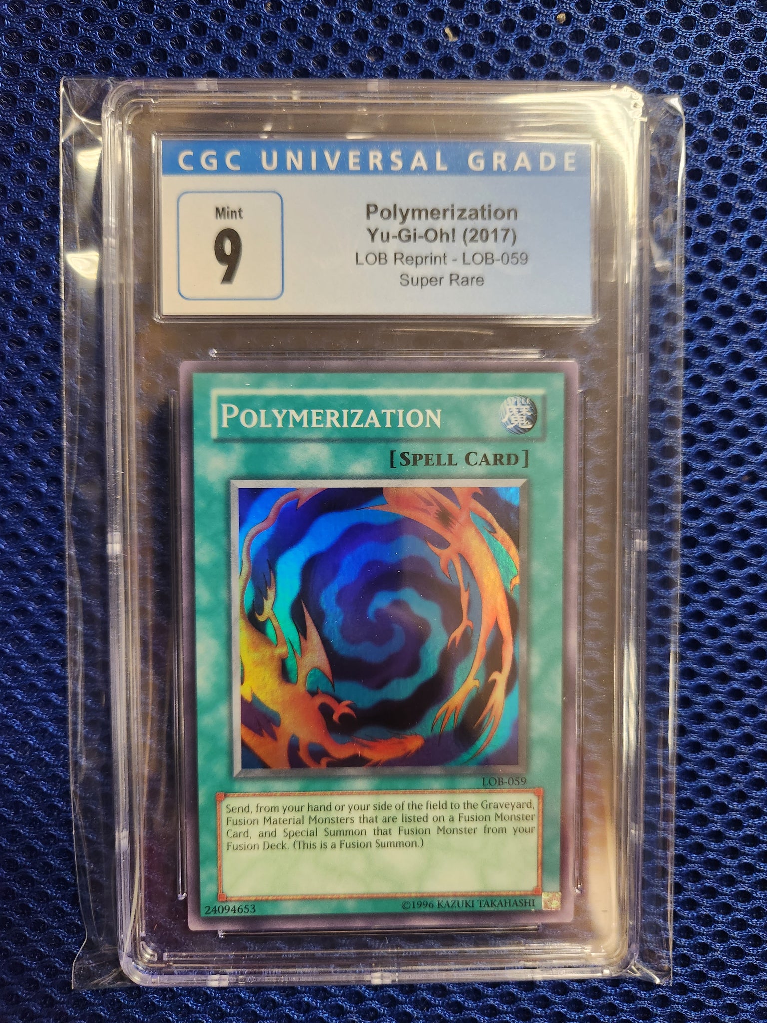 polymerisation yugioh card Polymerization - Yu-Gi-Oh! (2017) - LOB Reprint - LOB-059 Super Rare